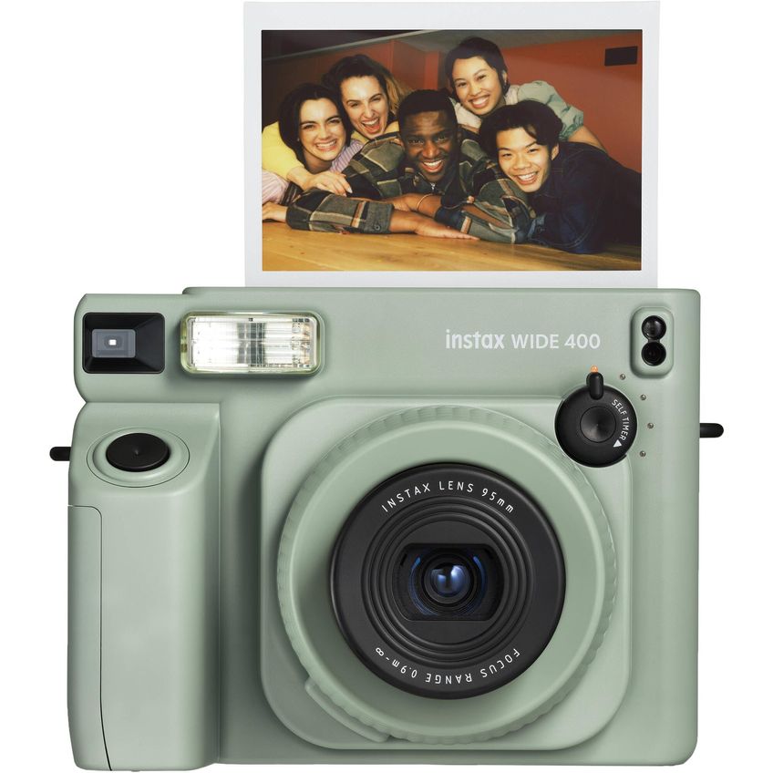 Câmera Instax Fujifilm Wide 400 Verde Sálvia – Kit - imagem 2
