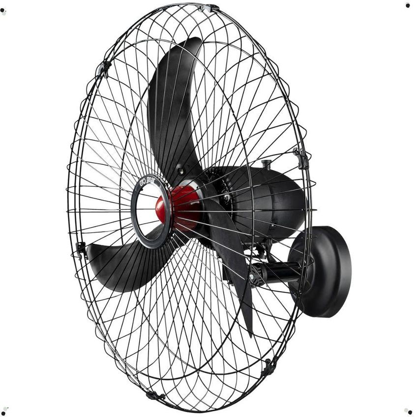 Ventilador De Parede Goar 70cm Oscilante Preto Bivolt - imagem 5