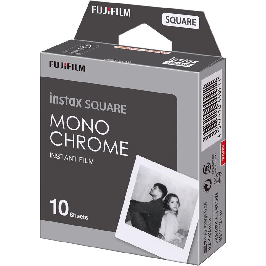 Filme Fujifilm Instax Square Monocromático 50 Exposições - imagem 2