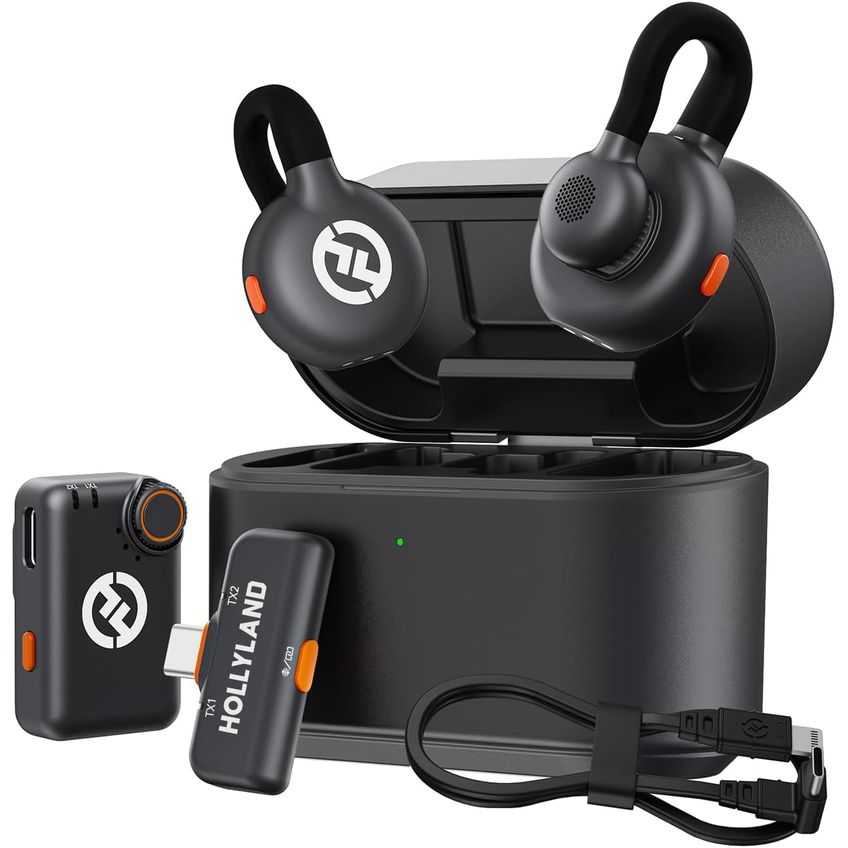 Microfone Sem Fio Hollyview Lark M2s – Alcance De Até 305 m - imagem 2