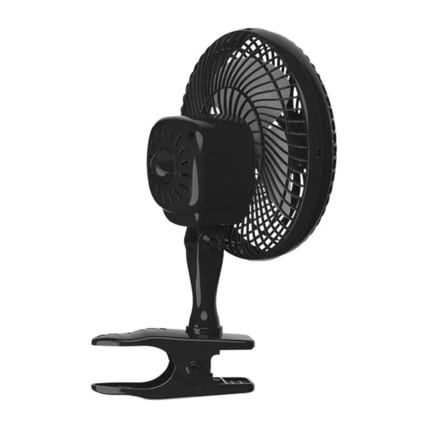 Mini Ventilador Ventisol 3 Velocidades 20cm 3 Pás Preto 220v - imagem 4