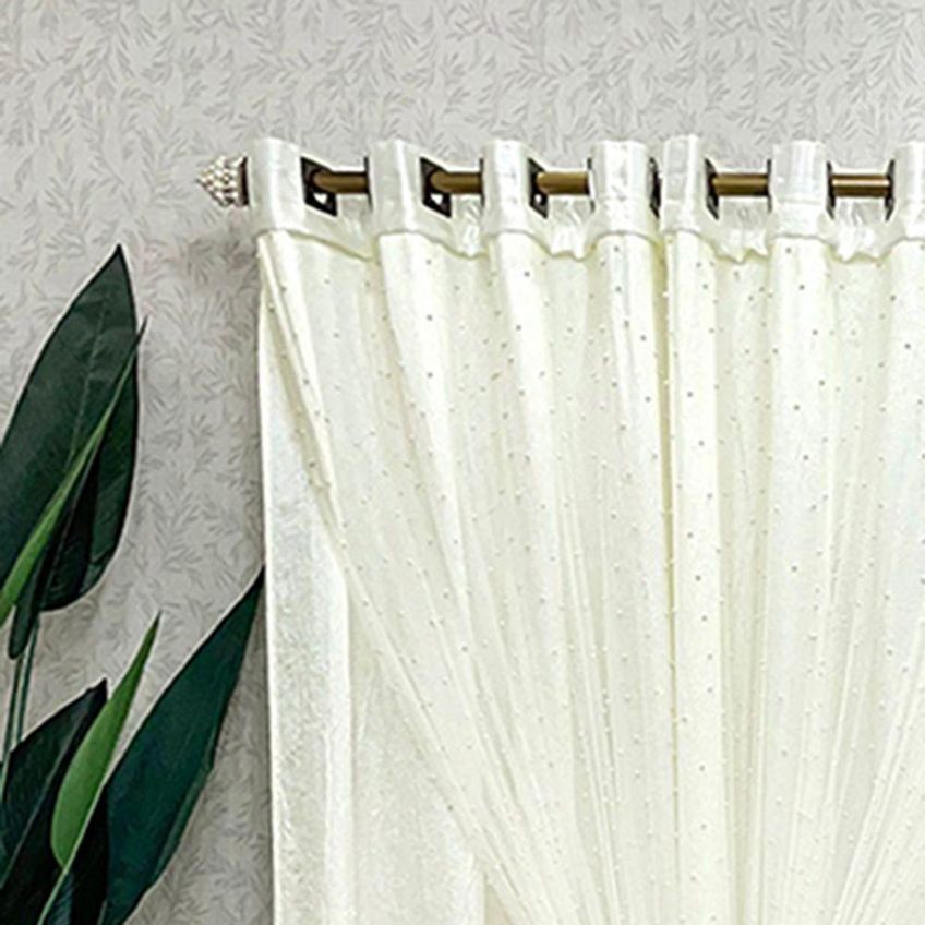 Cortina Premyer Linha Nobre Poliéster Para Sala Bege - imagem 3