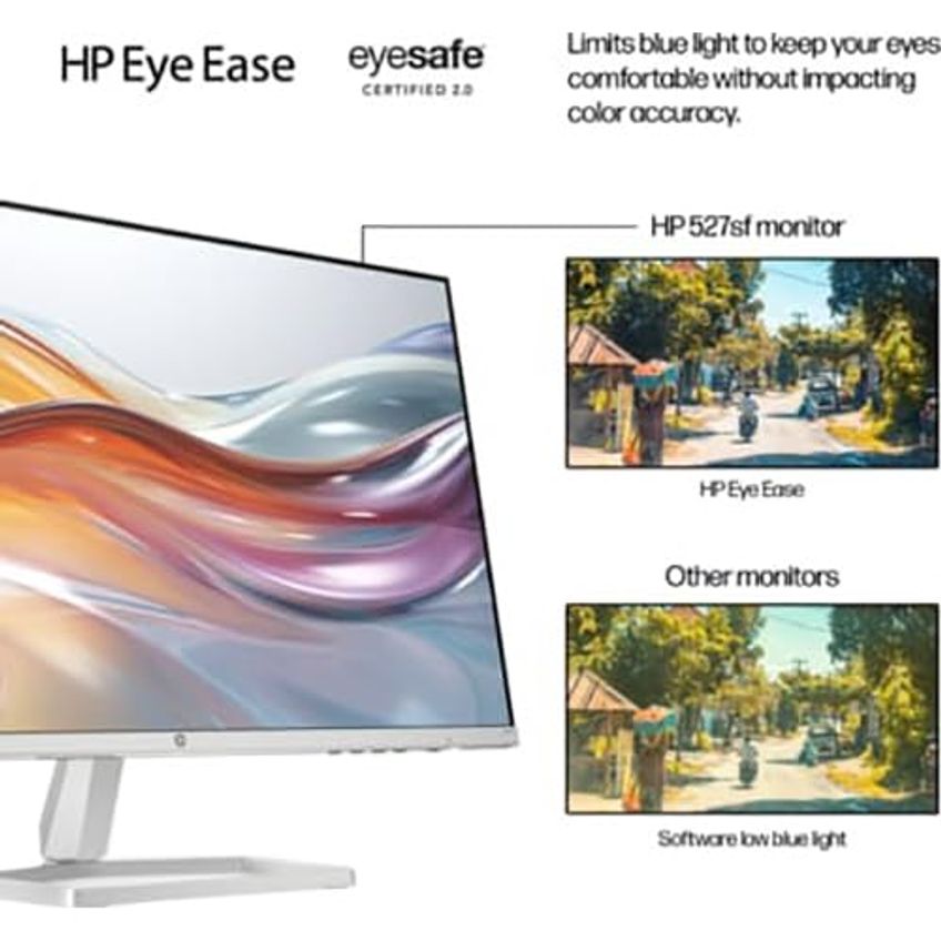Monitor HP 27" Full HD IPS 100Hz 99% sRGB Preto/Prata - imagem 4