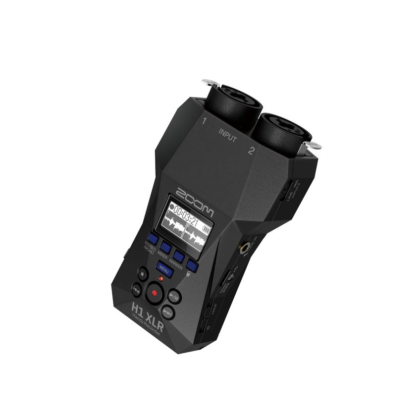 Gravador Prático Zoom H1 Xlr Com Flutuação De 32 Bits E 2 Xlr/trs - imagem 2