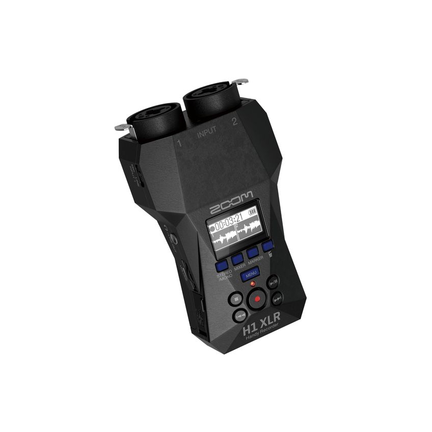 Gravador Prático Zoom H1 Xlr Com Flutuação De 32 Bits E 2 Xlr/trs - imagem 3