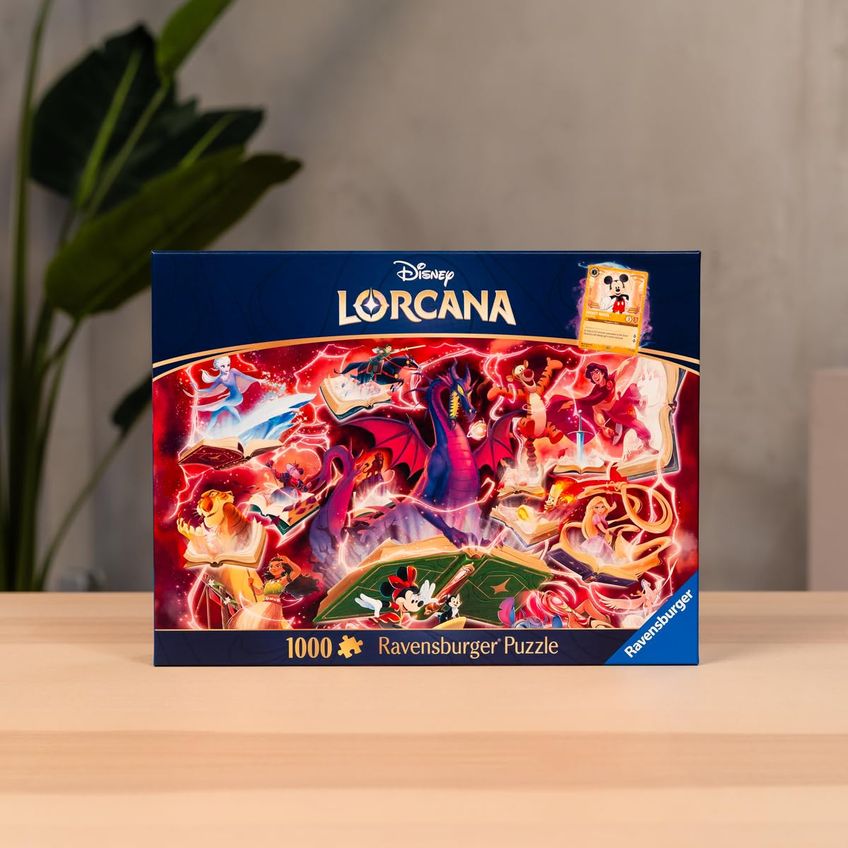 Rompecabezas Ravensburger Disney Lorcana Ruby 1000 Piezas - imagem 3