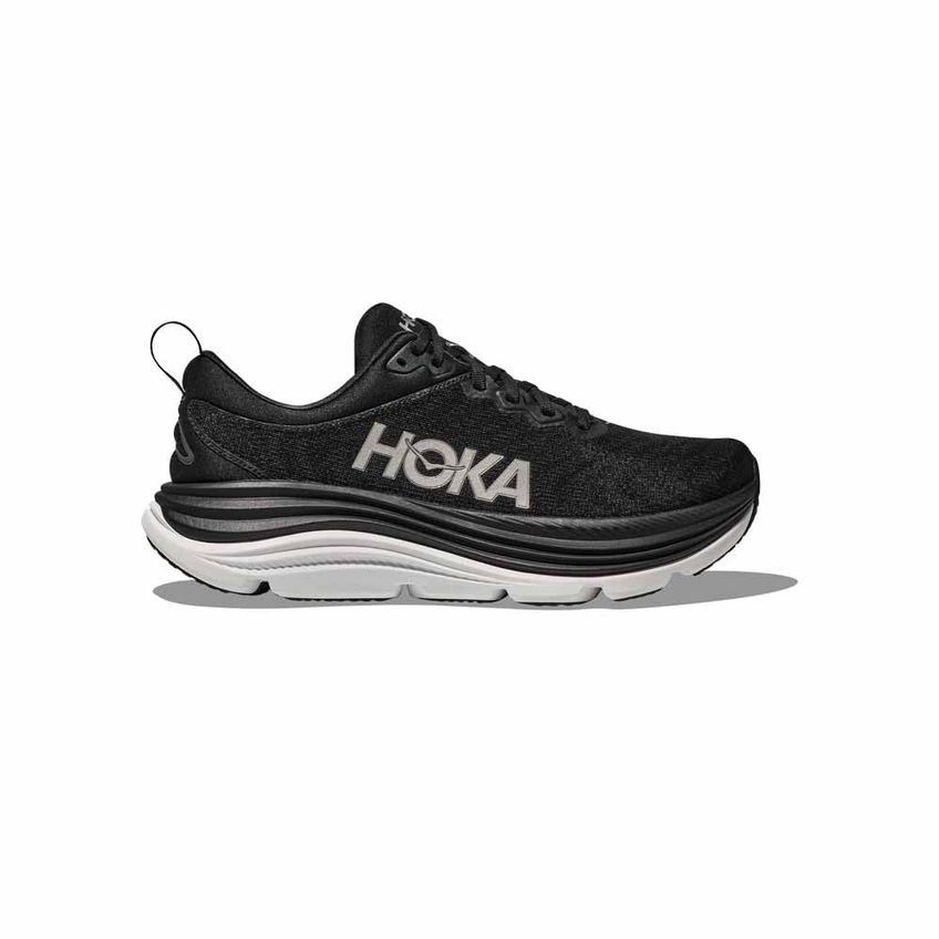 Tênis Hoka Gaviota 5 Preto/Branco 10 Médio - imagem 2