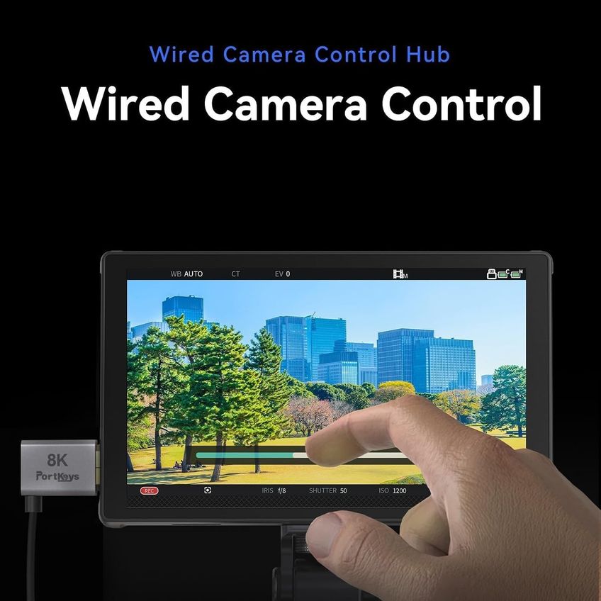 Monitor Portkeys Lh5c 5,4" 4k Com Tela Sensível Ao Toque Hdmi - imagem 4
