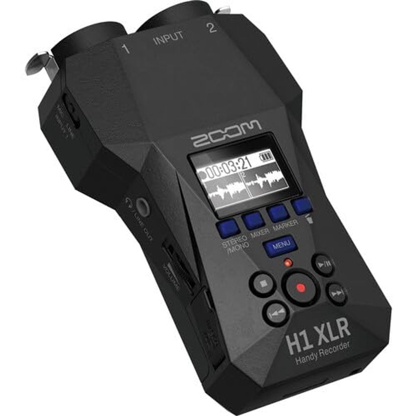 Gravador de Áudio Zoom H1 XLR + Kit de Microfone ZDM-1 - imagem 4