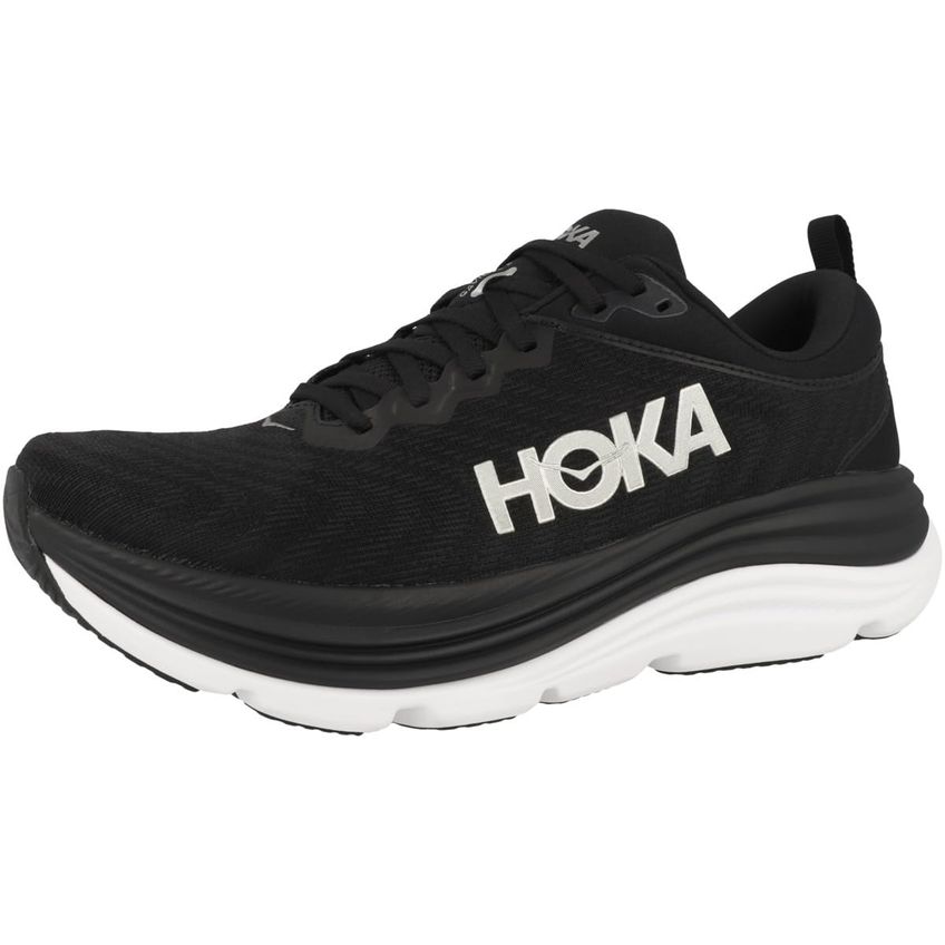 Tênis Hoka Gaviota 5 Preto/Branco 9 (Médio) - imagem 4