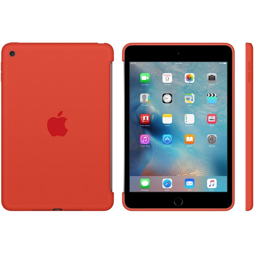 Capa Apple Ipad Mini 4 De Silicone Laranja Mld42zm/a - imagem 4