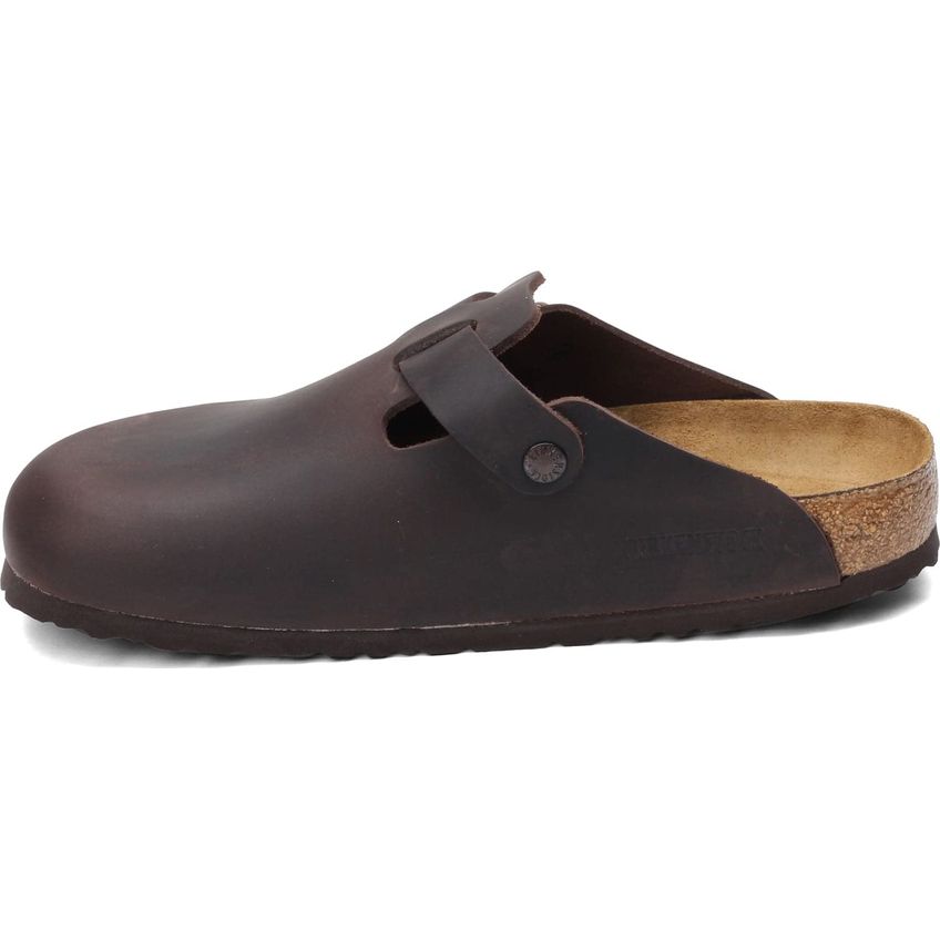 Sapatos Birkenstock Boston Tamanco Couro Envernizado Habana EU 42 - imagem 3
