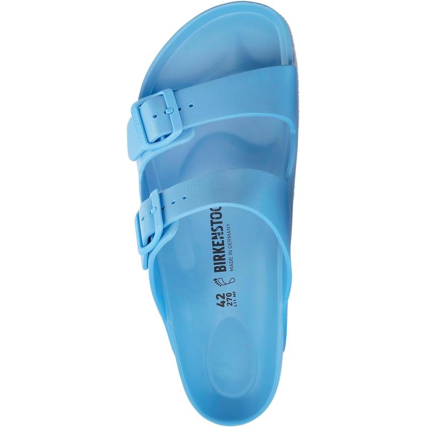 Sandália Birkenstock Arizona Essentials Azul Celeste 43eu - imagem 3