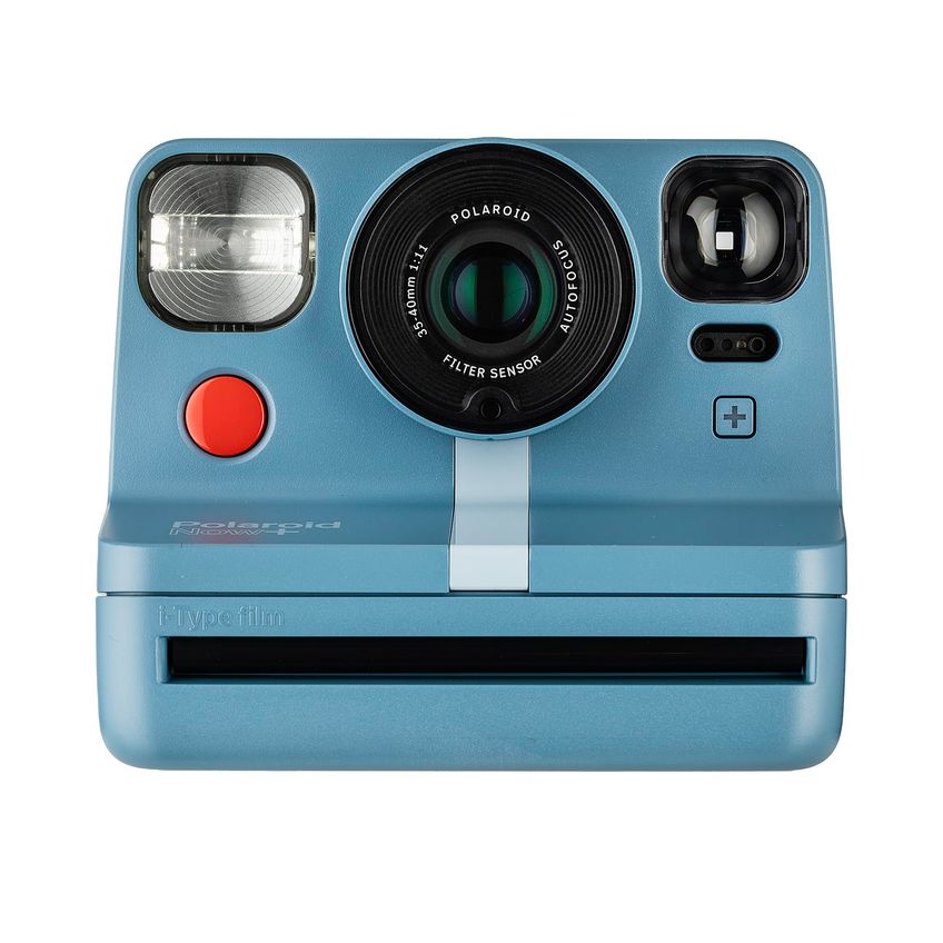 Câmera Instantânea Polaroid Now+ Conjunto De Filtros Bluetooth Azul - imagem 2