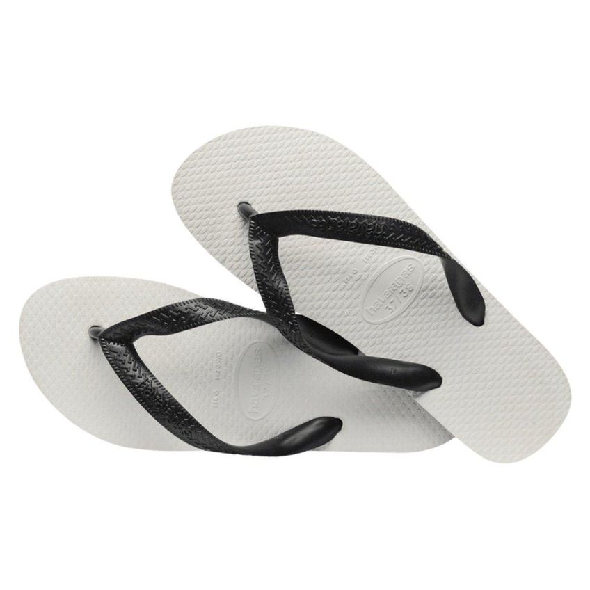 Havaianas Tradicional Branco/Preto - Embalagem Com 6 Unidades - imagem 2
