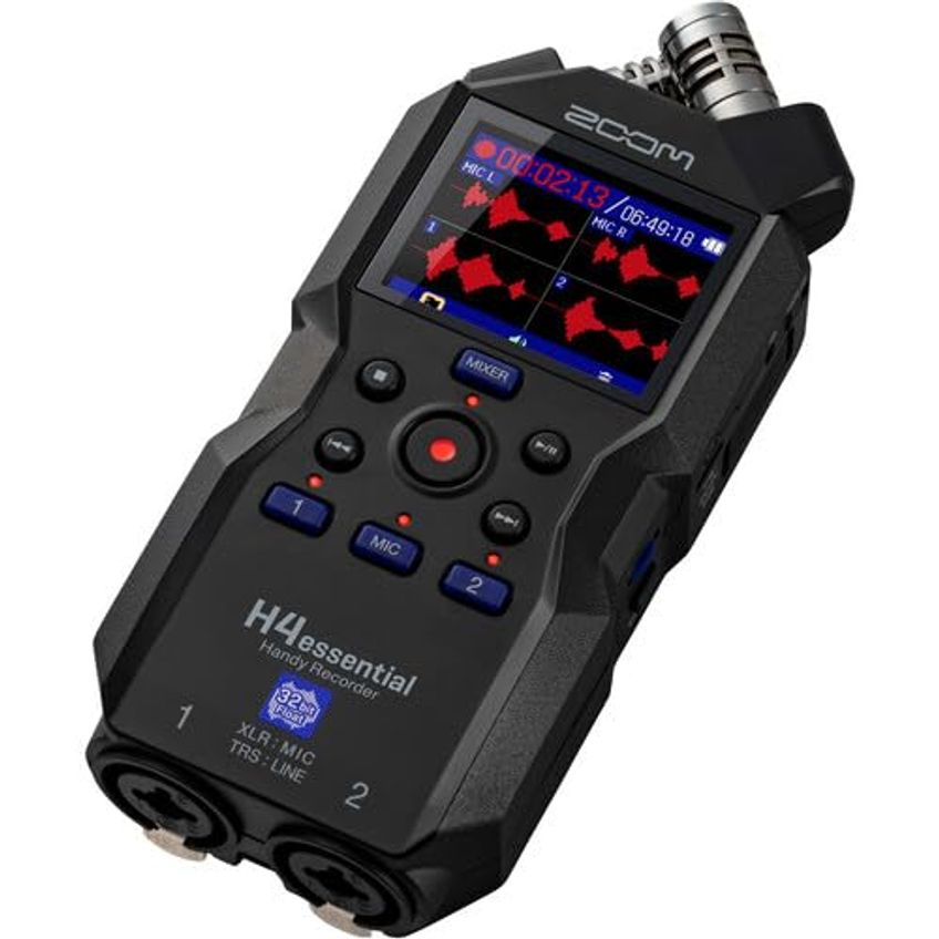 Gravador De Áudio Zoom H4essential 4 Trilhas Kit - imagem 4
