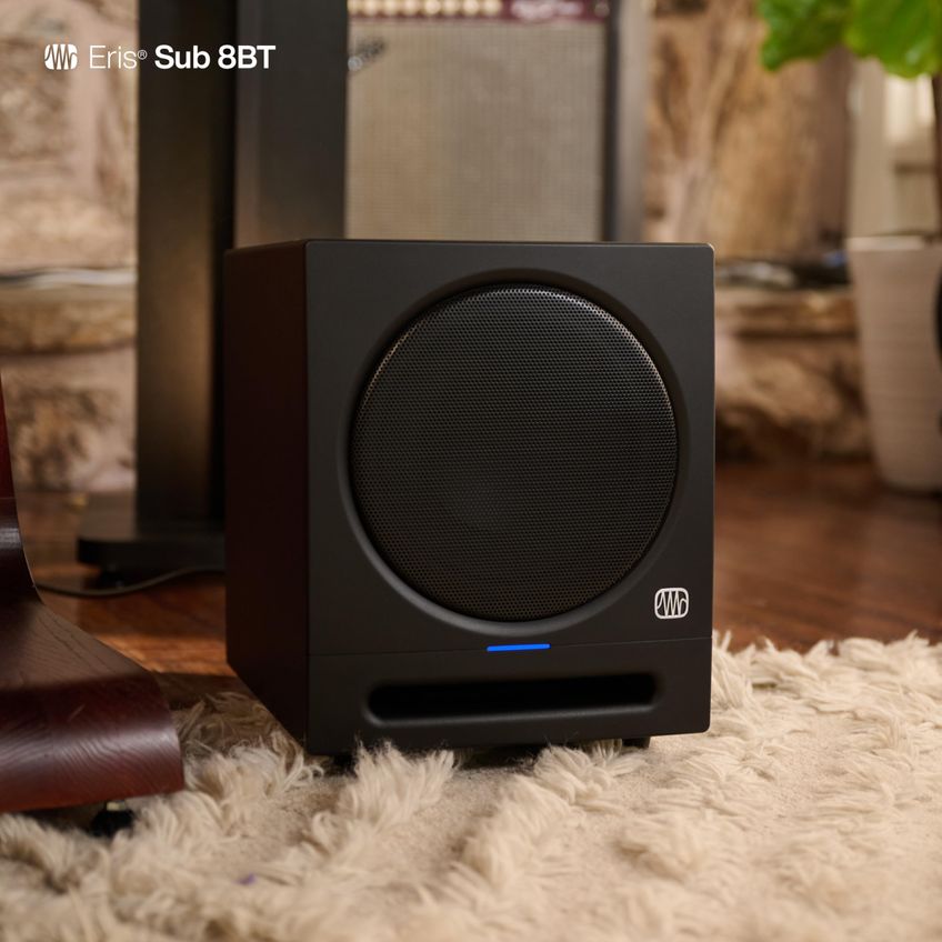 Subwoofer Alimentado Presonus Eris Sub 8bt Bluetooth De 8 Polegadas - imagem 4