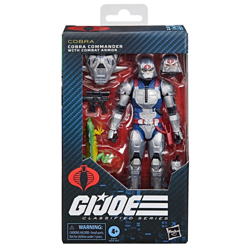 Figura De Ação G.I. Joe Cobra Commander 15 cm 7 Acessórios - imagem 2