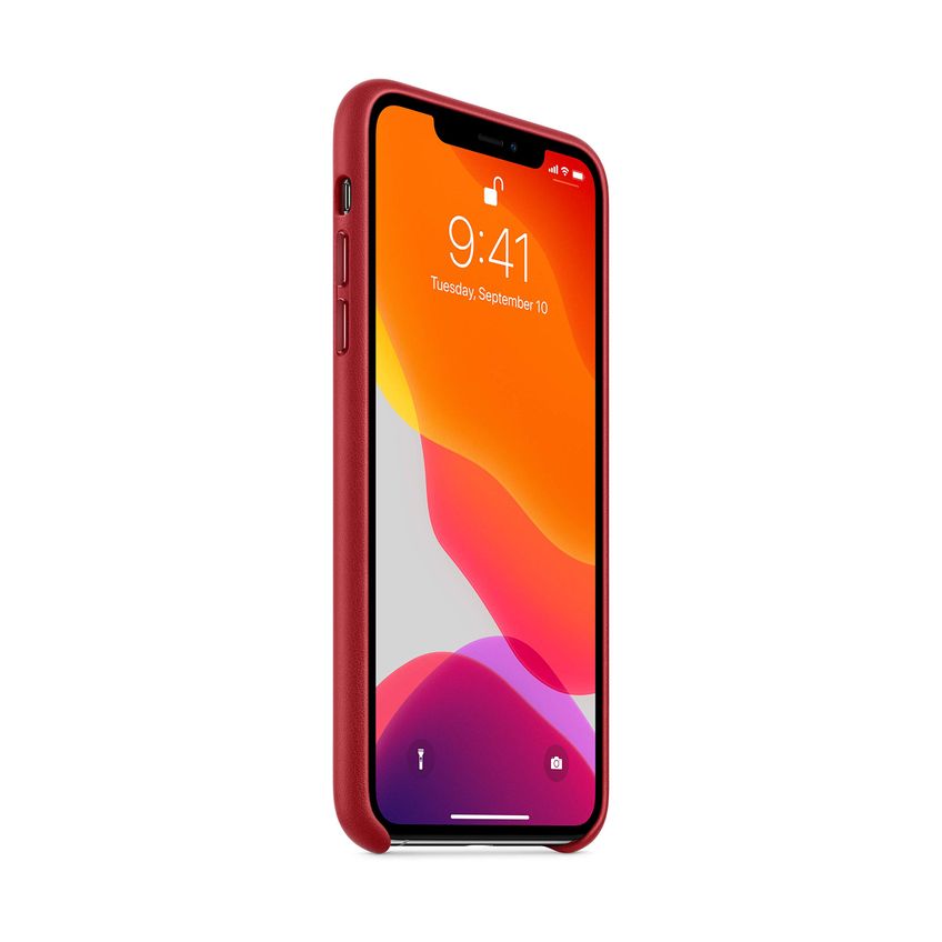Capa Em Couro Para iPhone 11 Pro Max Apple (Produto) Vermelha - imagem 3