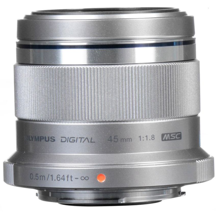 Lente OM System 45 mm F/1.8 Prata MFT Kit - imagem 4
