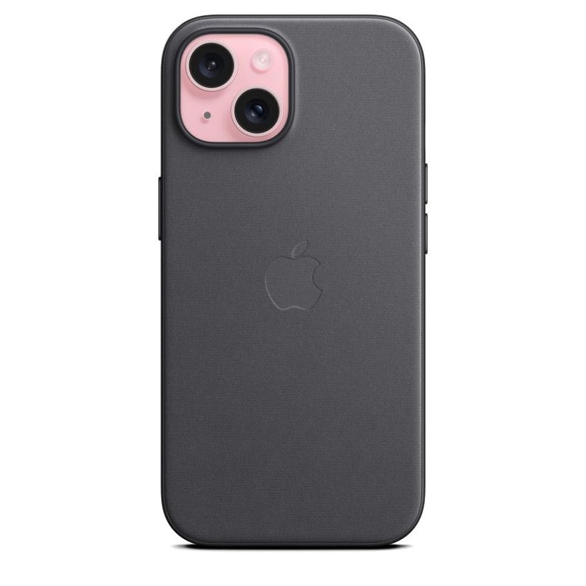 Capa De Telefone Apple Iphone 15 Finewoven Com MagSafe Black - imagem 2