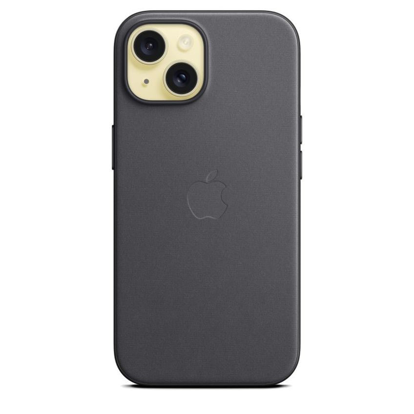 Capa De Telefone Apple Iphone 15 Finewoven Com MagSafe Black - imagem 3