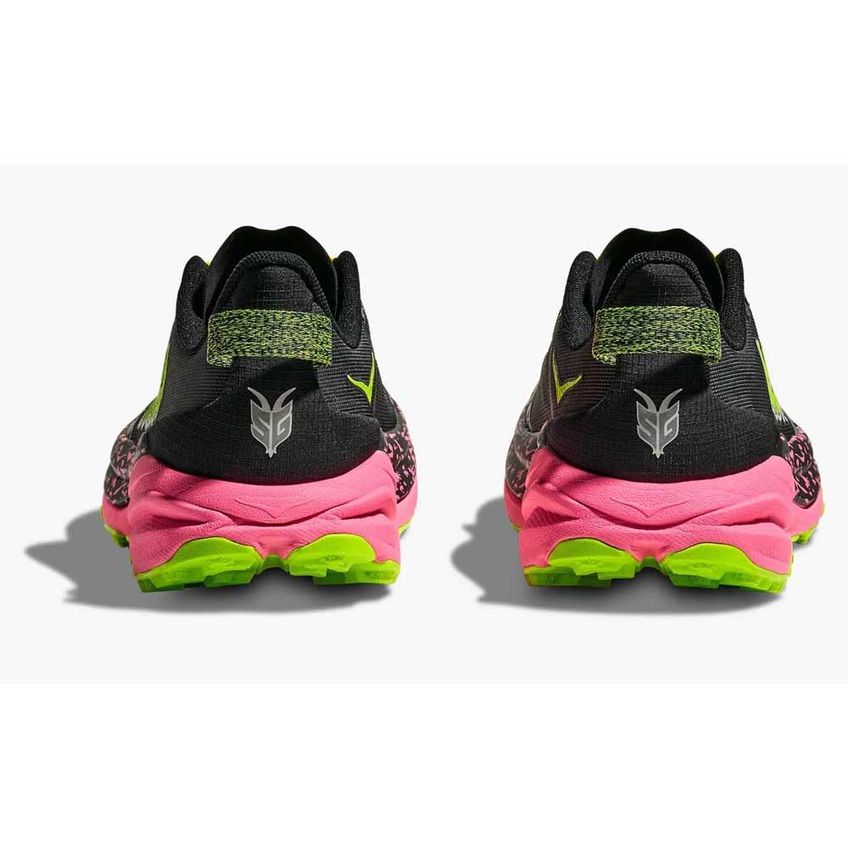 Tênis Hoka Speedgoat 6 Preto/Rosa Neon Masculino 11,5 - imagem 3