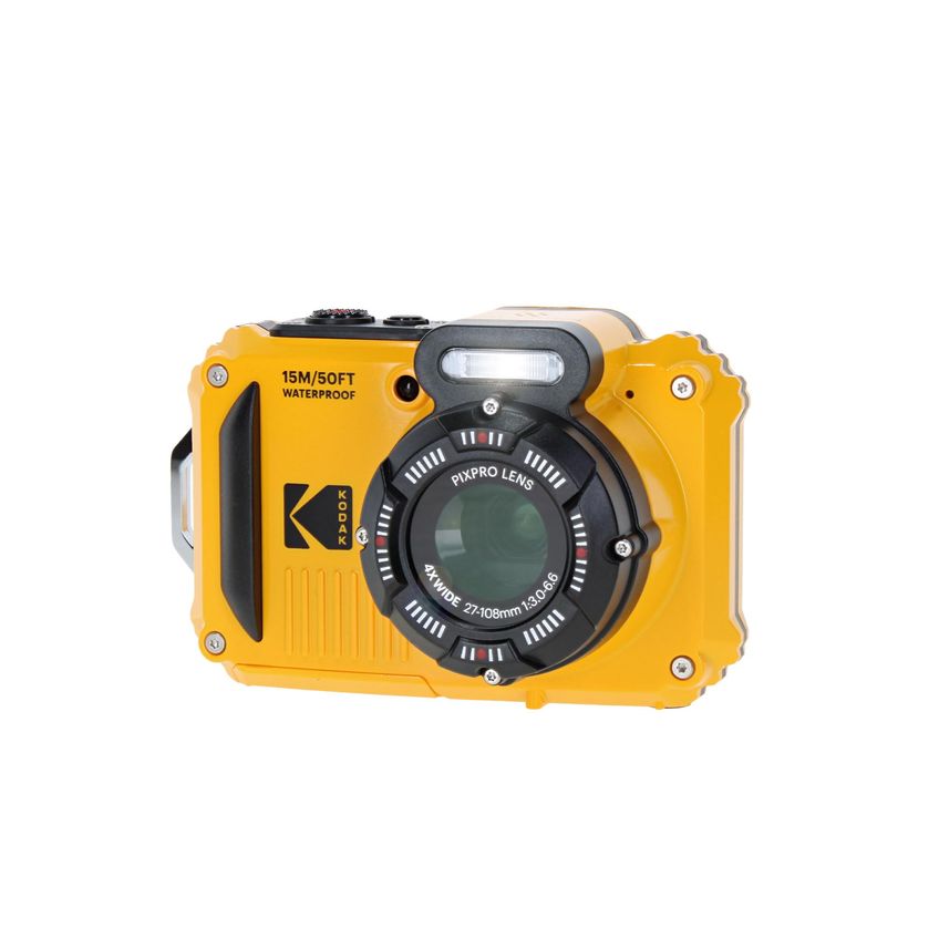 Câmera Kodak Pixpro Wpz2 Robusta À Prova D'água 16mp Amarela - imagem 3