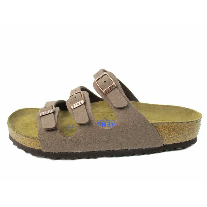 Sandálias Birkenstock Florida SFB Tob Oil Leather Para Mulheres - imagem 4