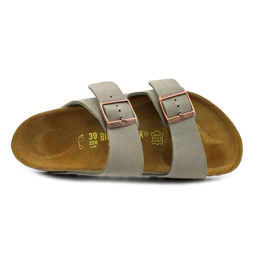 Sandálias Birkenstock Arizona Birkibuc Com Alças Ajustáveis - imagem 3