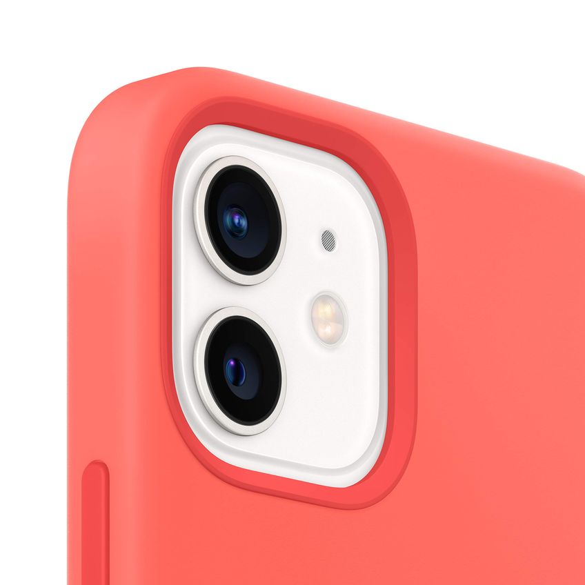 Capa De Telefone Apple Silicone Com Magsafe Para Iphone 12/12 Pro - imagem 3