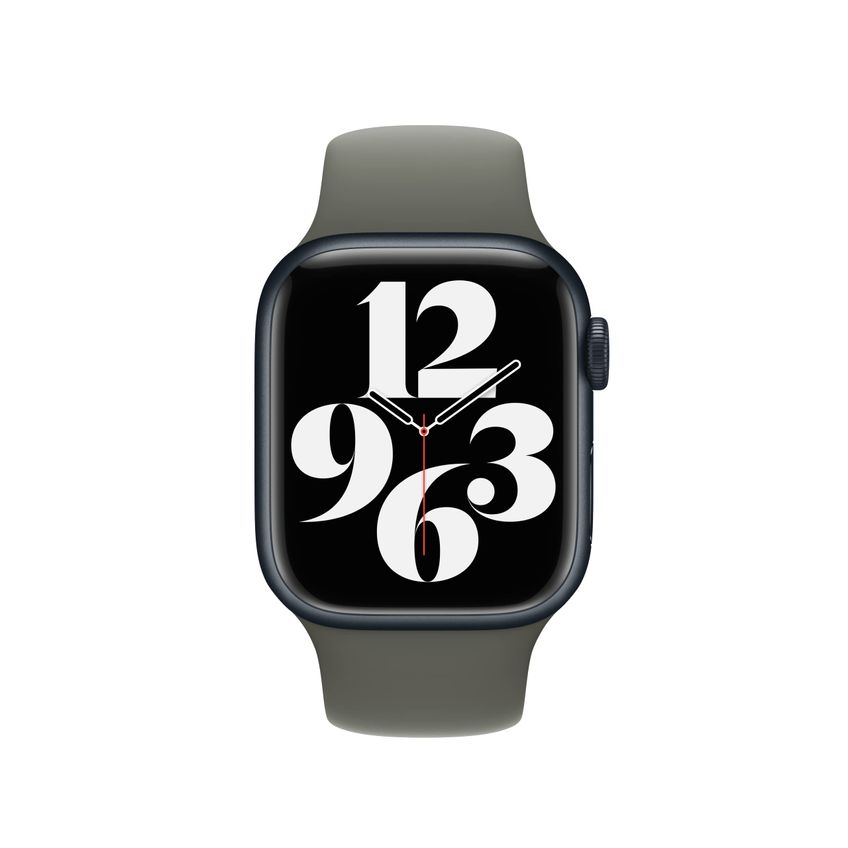 Pulseira Apple Watch 45 mm Verde Oliva Esportiva Tamanho Único - imagem 3