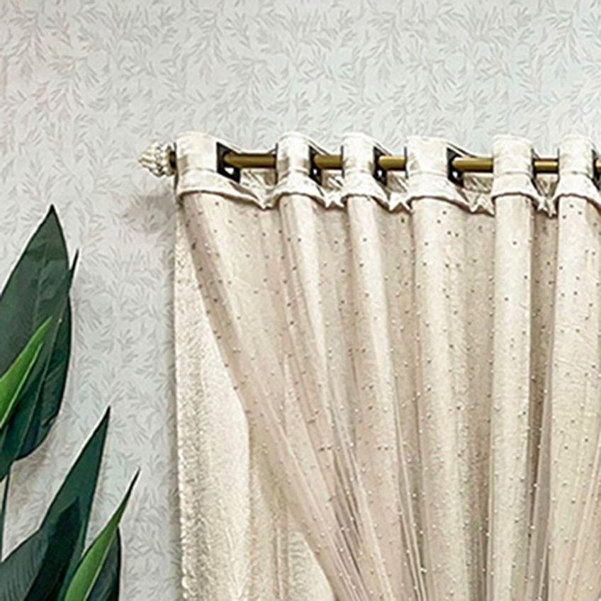 Cortina Premyer Linha Nobre Poliéster Para Decoração Bronze - imagem 3