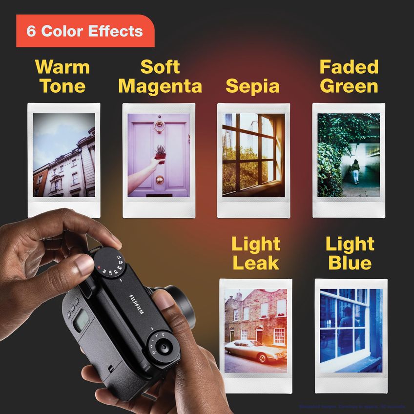 Câmera De Filme Instantâneo Fujifilm Instax Mini 99 Preta - imagem 3