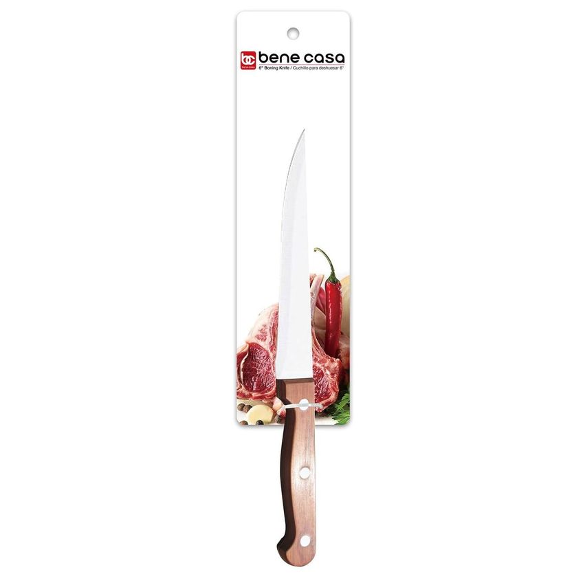 Faca De Bife Overstock 13 cm Jacarandá Com Tang Completo - imagem 4