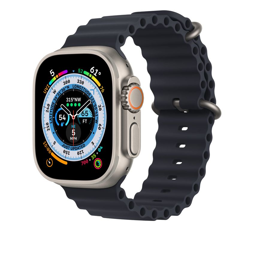 Pulseira Apple Watch 49 mm Ocean – Extensão Midnight - imagem 2