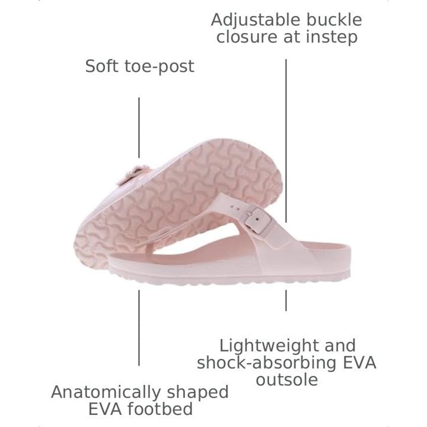 Sandália Birkenstock Gizeh Eva Essentials Rosa Claro - imagem 3