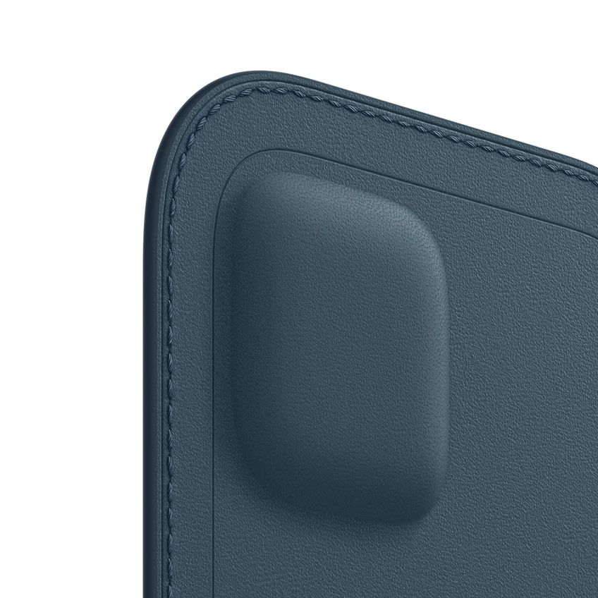 Capa De Couro Para Apple Iphone 12 Pro Max Com Magsafe - imagem 3