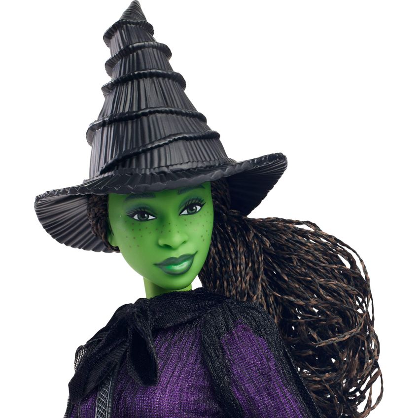 Boneca Moderna Mattel Universal Wicked Deluxe Elphaba Com Acc - imagem 3
