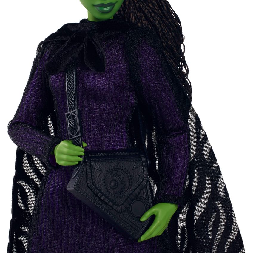 Boneca Moderna Mattel Universal Wicked Deluxe Elphaba Com Acc - imagem 4