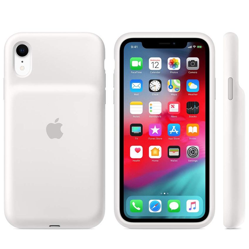 Apple Capa Inteligente Com Bateria para iPhone XR - Branco - imagem 3