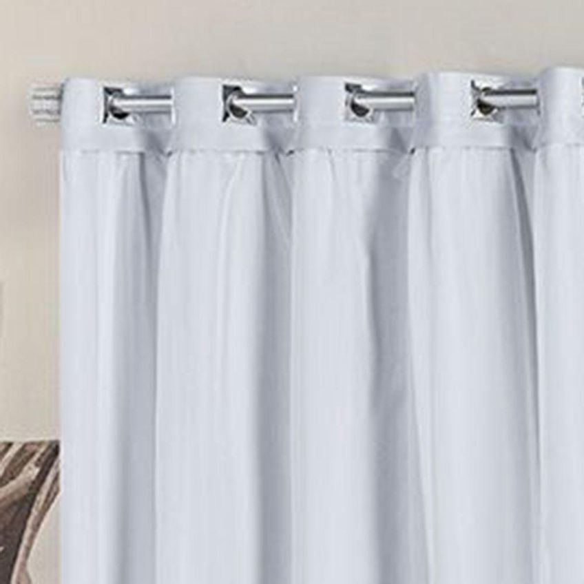 Cortina Realeza Para Varão 4,00m X 2,70m Poliéster Para Decoração Gelo - imagem 3