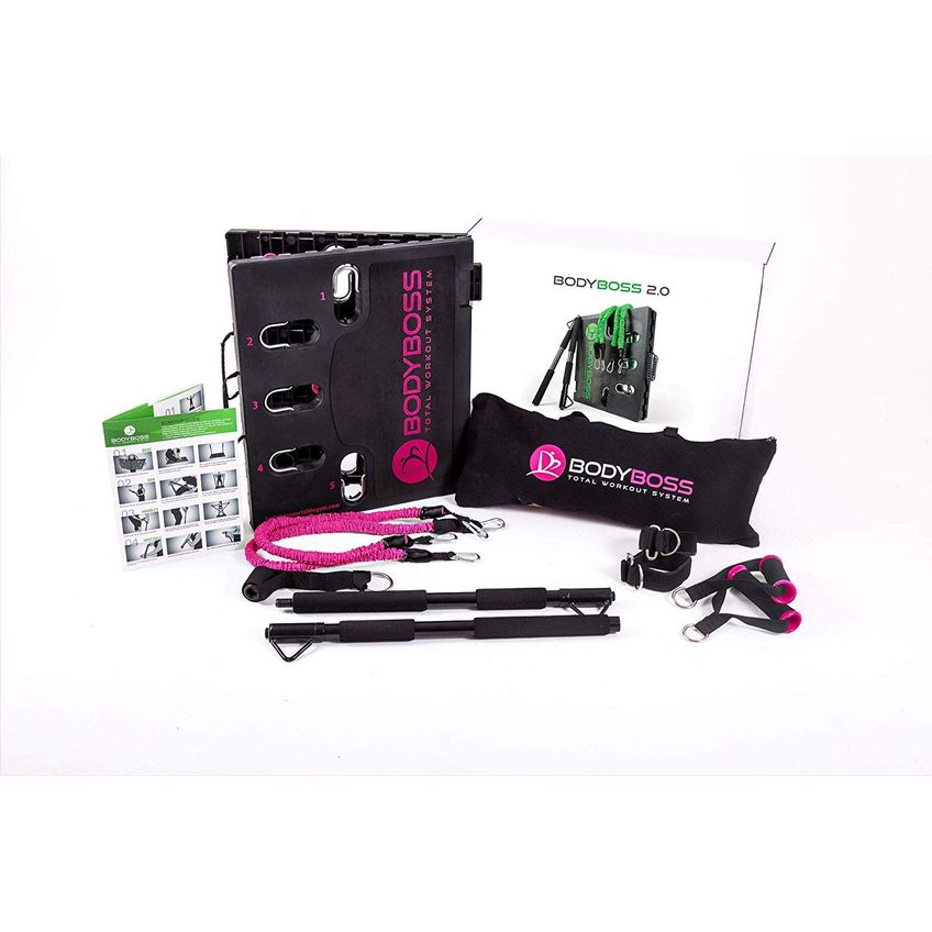 Home Gym Bodyboss 2.0 Totalmente Portátil Com Faixas De Resistência - imagem 2
