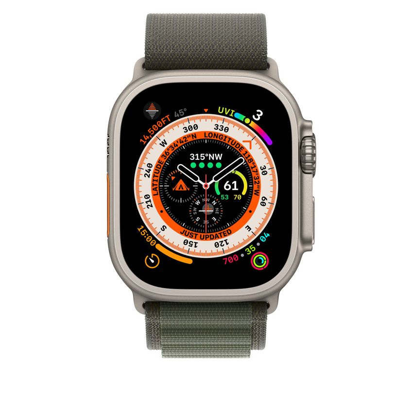 Capa Pequena De 49 Mm Para Apple Watch Band Alpine Loop Verde - imagem 3