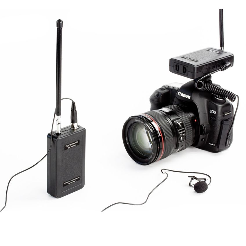 Microfone Sem Fio Saramonic Sr-wm4c – Sistema De Lapela - imagem 2