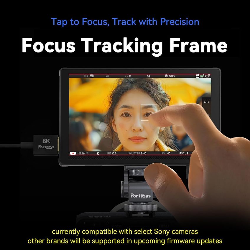 Monitor Portkeys Lh5c 5,4" 4k Com Tela Sensível Ao Toque – Kit - imagem 3