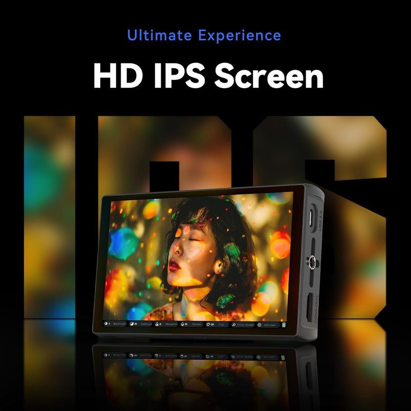 Monitor Portkeys Lh5c 5,4" 4k Com Tela Sensível Ao Toque – Kit - imagem 4