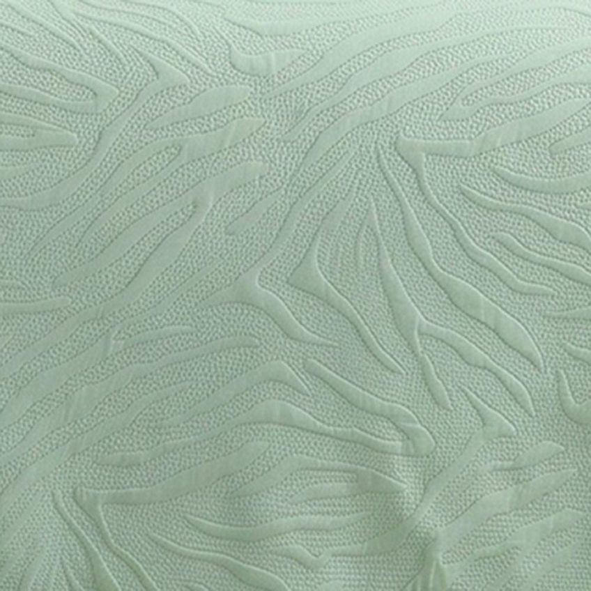 Cobre Leito Colcha Majestic Casal 3 Peças 100% Poliéster Microfibra Dupla Face Verde Casa Show - imagem 3