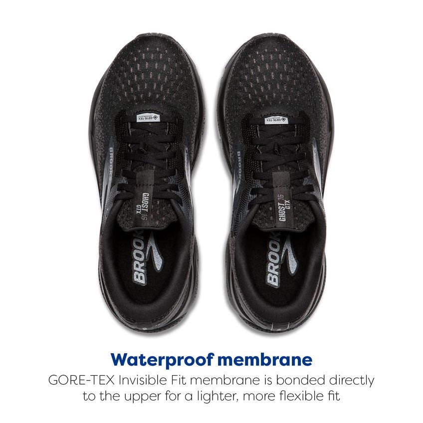 Zapatillas De Running Impermeables Brooks Ghost 16 Gtx Para Mujer Talla 7.5 - imagem 4