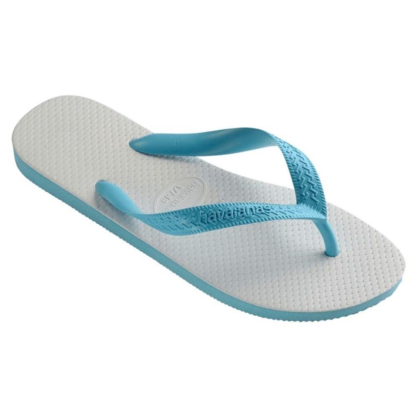 Havaianas Tradicional Branco/Azul - Embalagem Com 6 Unidades - imagem 3
